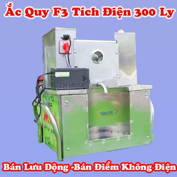 Máy Ép Mía Ắc Quy F3 Pro