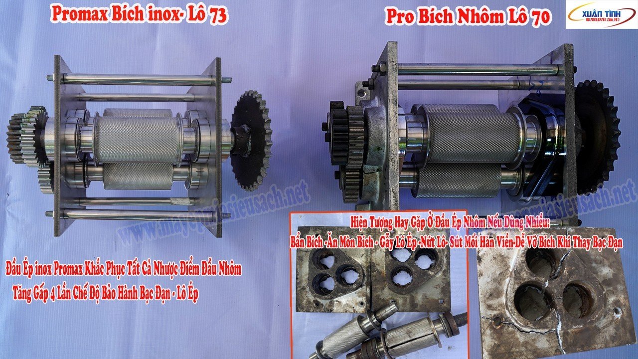 Đầu Ép Inox Promax 2023