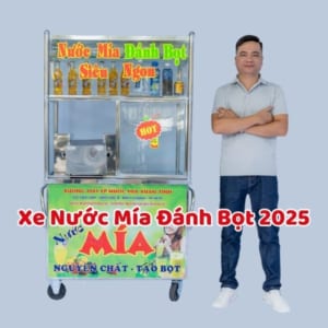 Xe Nước Mía Tủ Kính