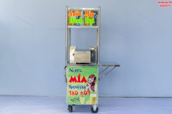 Xe Nước Mía Tủ Kính Nửa Bàn 55cm