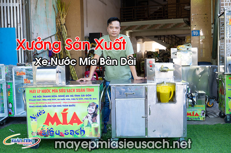 Xe Nước Mía Bàn Dài