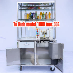 Xe Nước Mía Tủ Kính Model 1000
