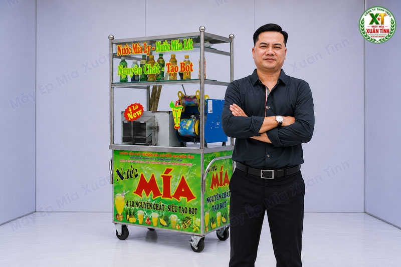 Combo Xe Nuoc Mia 4 Lo 73 Tu Kinh Va May Ep Ly 1 Lit X10 2