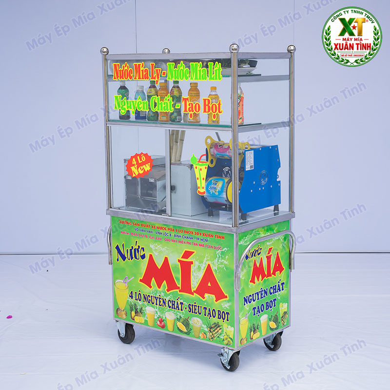 Combo Máy Ép Nước Mía 4 Lô 73 Tủ Kính và Ép Ly 1 Lít X10 2,4 Triệu Combo Máy Ép Nước Mía 4 Lô 73 Tủ Kính và Ép Ly 1 Lít X10 2,4 Triệu