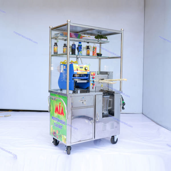 Combo Xe Nuoc Mia Tk 800w Va May Ep Ly 1 Lit X10 4