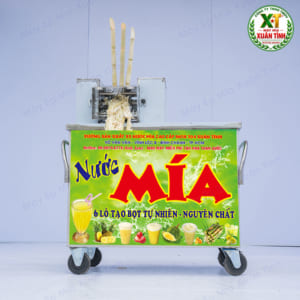 Máy Ép Nước Mía 6 Lô 73 Liền Bàn Model 1000