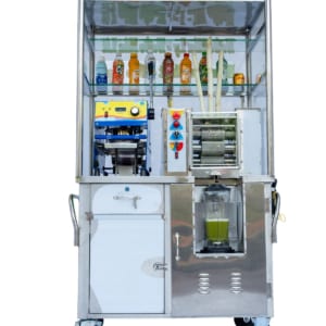 Máy ép nước mía 6 lô 73 Sầu Riêng tủ kính Xuân Tình 2027